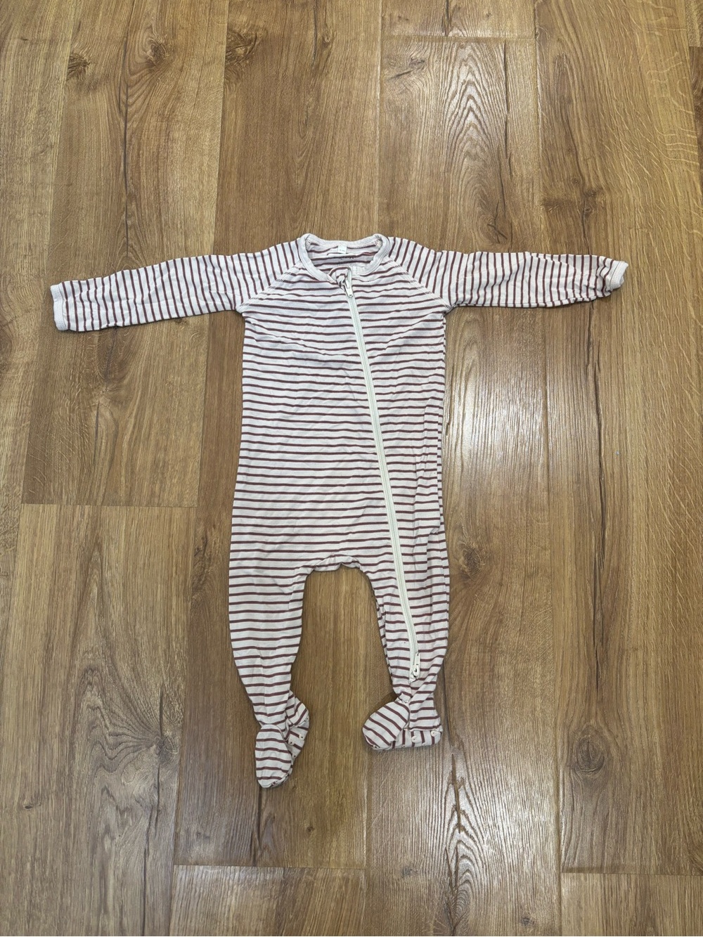 Quincy Mae Striped Onesie